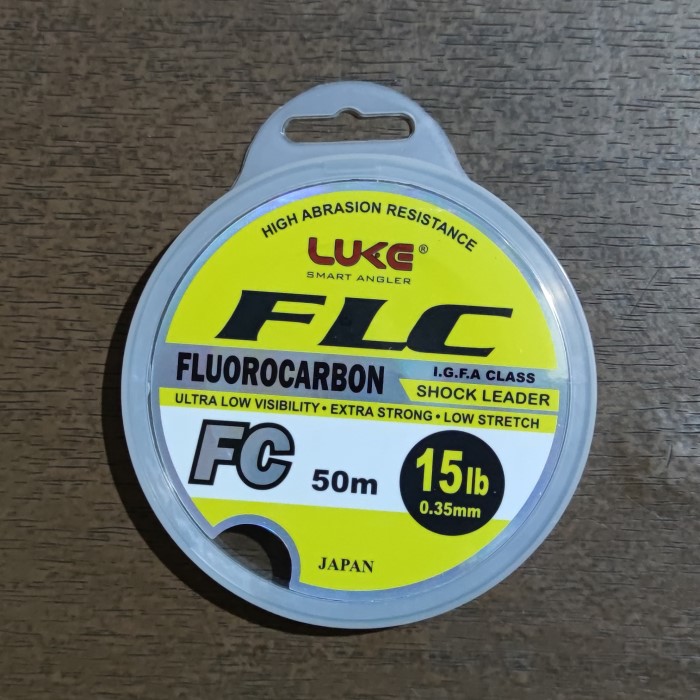 SENAR LEADER LUKE FLC FLUOROCARBON IGFA PANCING