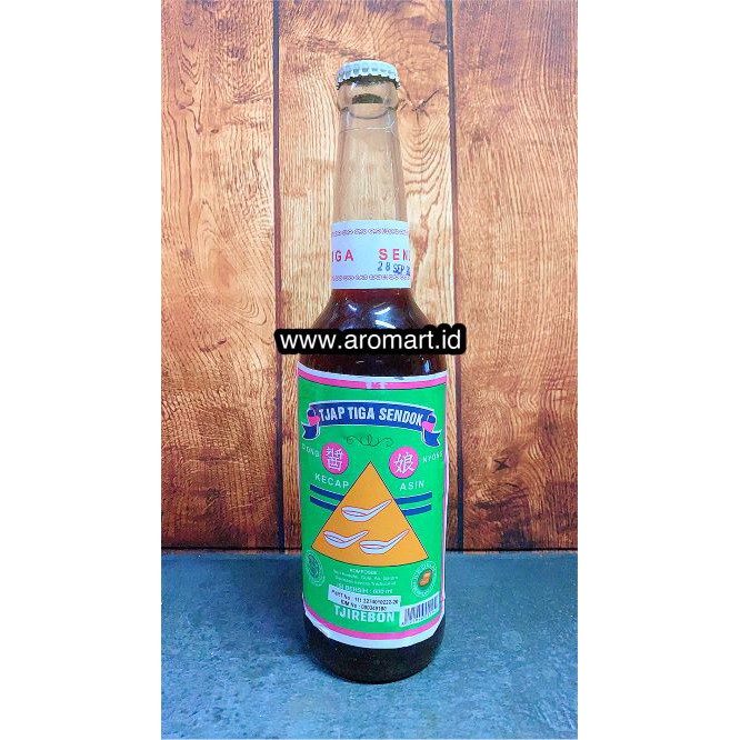 

Kecap Asin Tjap Tiga Sendok (Harga belum termasuk bubble-wrap ya!) - 600 ml