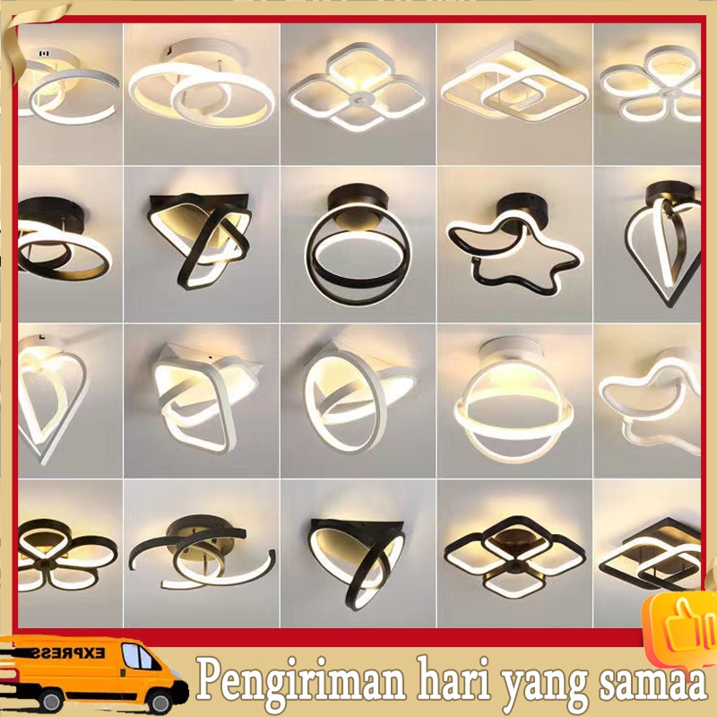 lampu plafon led ceiling light 3 warna lampu plafon gantung minimalis lampu hias rumah ruang tamu ka