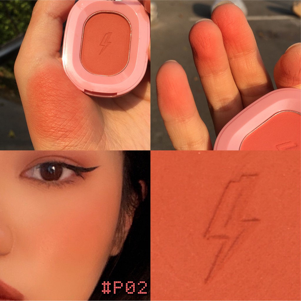 PinkFlash  OhMyHoney Soft Powder  Naturally Pigmented Blush O03 1Piece