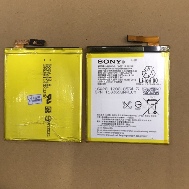 Batre battery baterai Sony experia m4 / m4 Aqua ori 99%