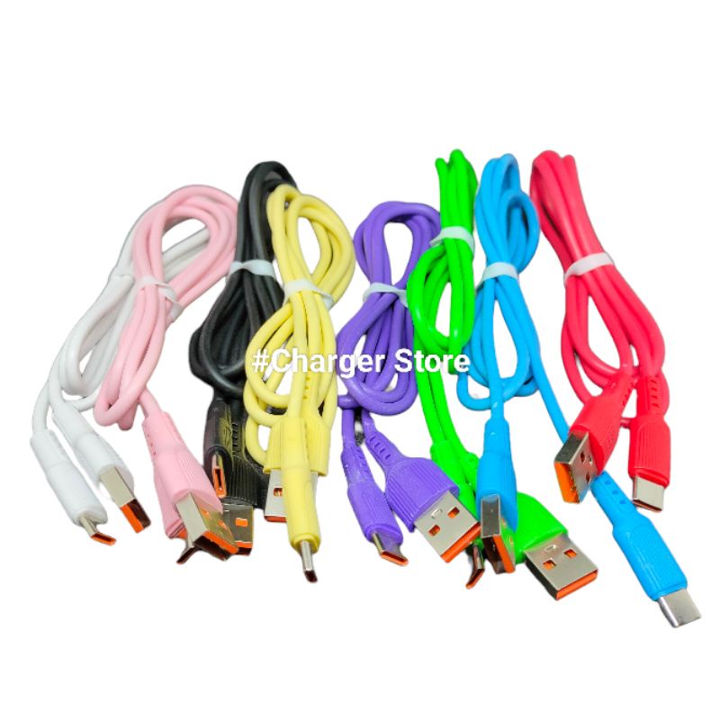 Kabel Data ABS Type C 2.1A Fast Charging VOOC Data Cable