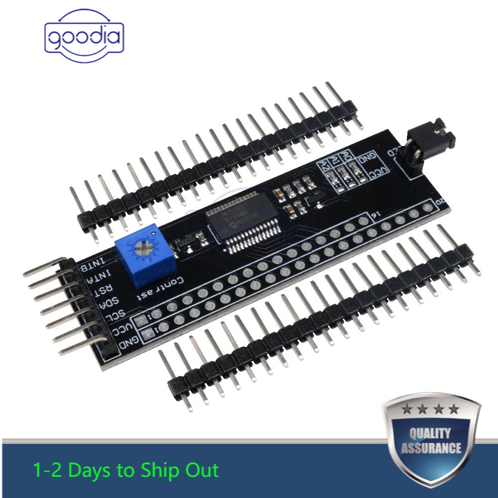 ✫〖ready to ship/COD〗✫ Modul LCD Expander Expander mcp23017 Serial Interface mcp23017 1602 / 2004 / 12864 5V untuk Arduino