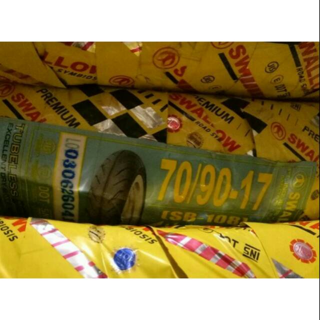 Promo Ban Swallow 70/90-17 Tubeless