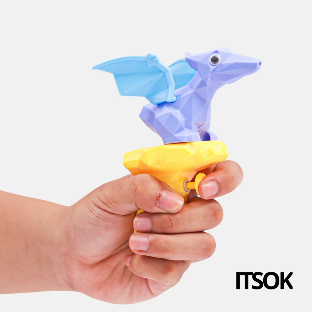 ITSOK Pistol air dinosaurus / tembakan air anak / water gun