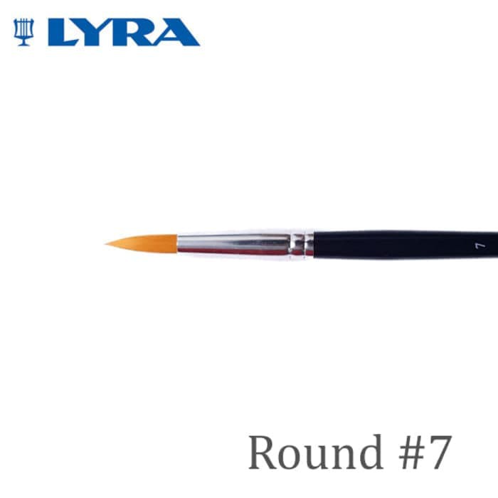 

[Promo] LYRA ART BRUSH ROUND KUAS LYRA NYLON BULAT 07 Diskon