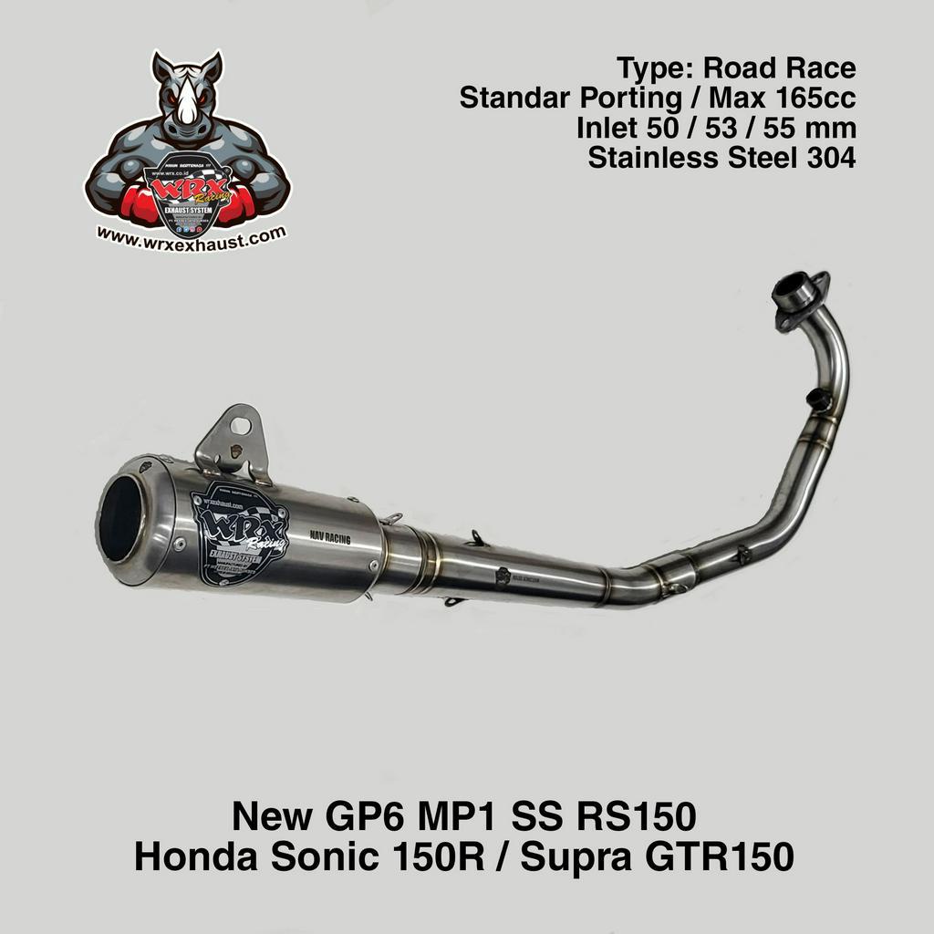 Knalpot WRX New GP6 SS RS150 Sonic 150R