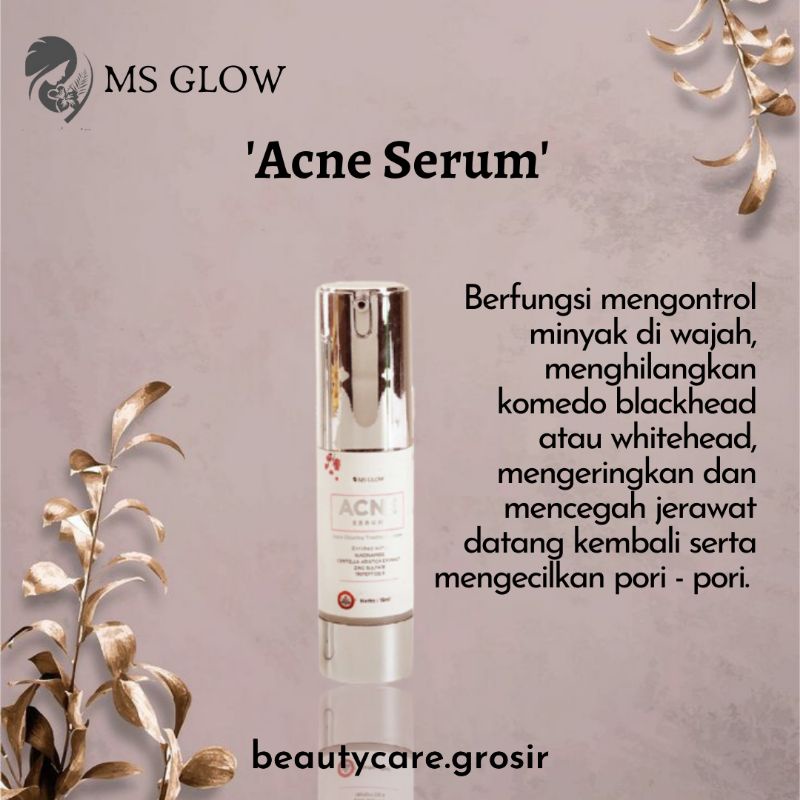 Acne Serum MS GLOW Original BPOM