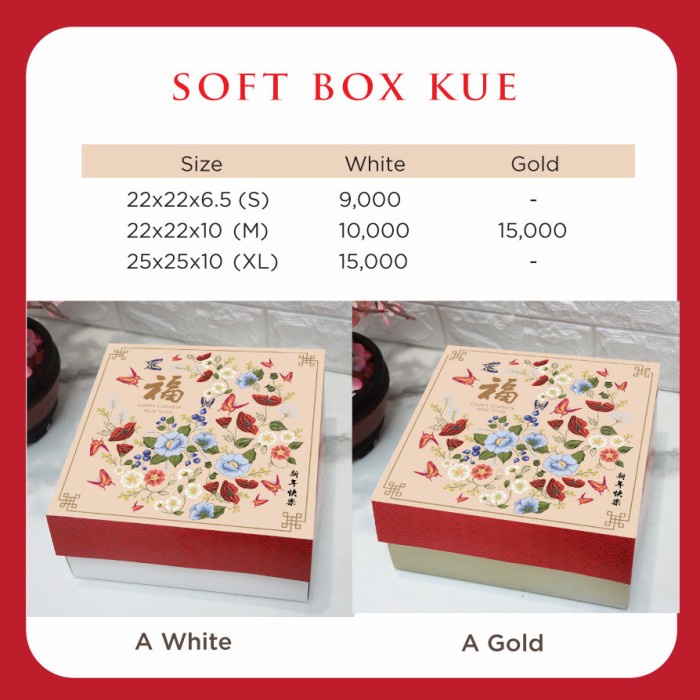 

Box Kotak Kue Uk 22 Dan 25 Tema Imlek Gold Design Exclusive Dan Unik 002