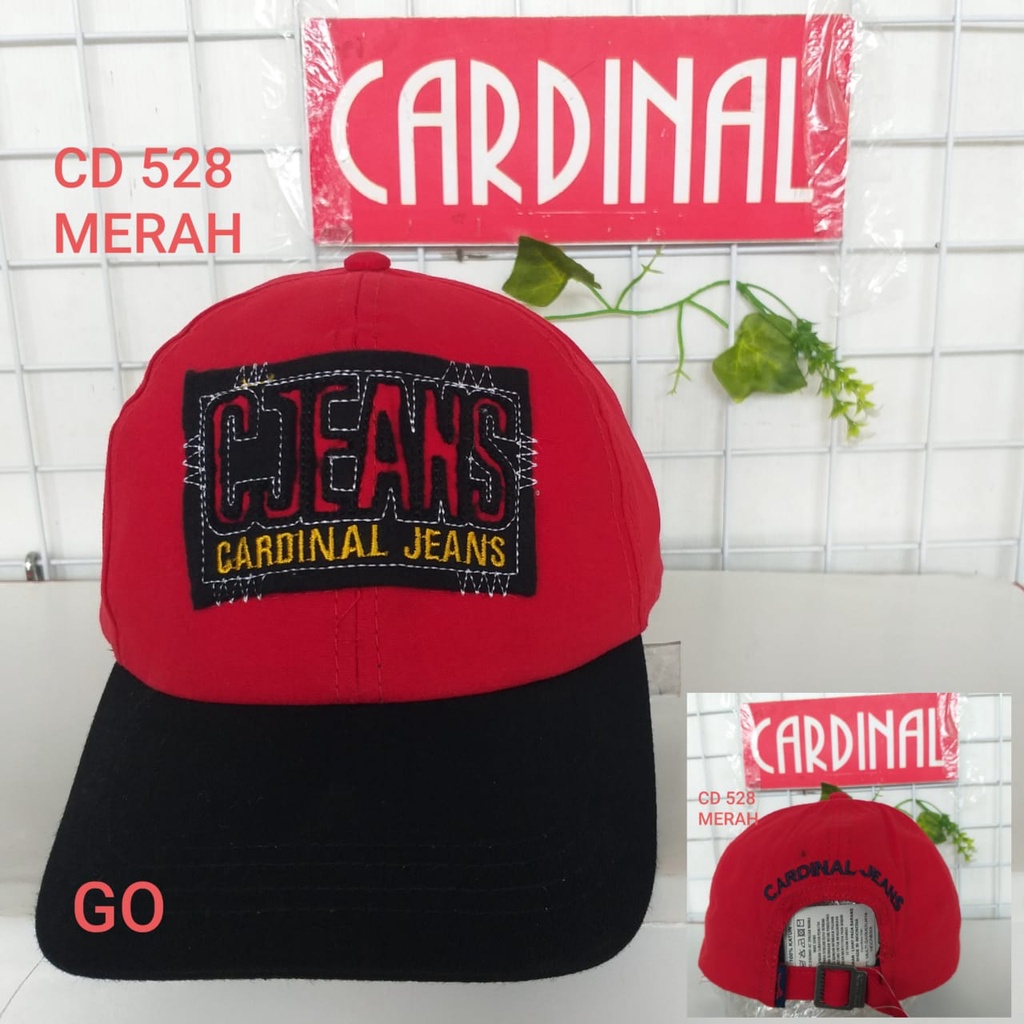 gof JB TOPI CARDINAL 100% ORIGINAL topi cardinal brand topi cardinal terbaru model 2 Warna