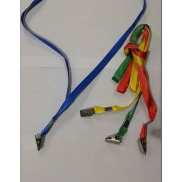 

TALI ID CARD NYLON 1" MODEL JEPIT / Tali Badge ID card Clip 1cm / Tali ID Card