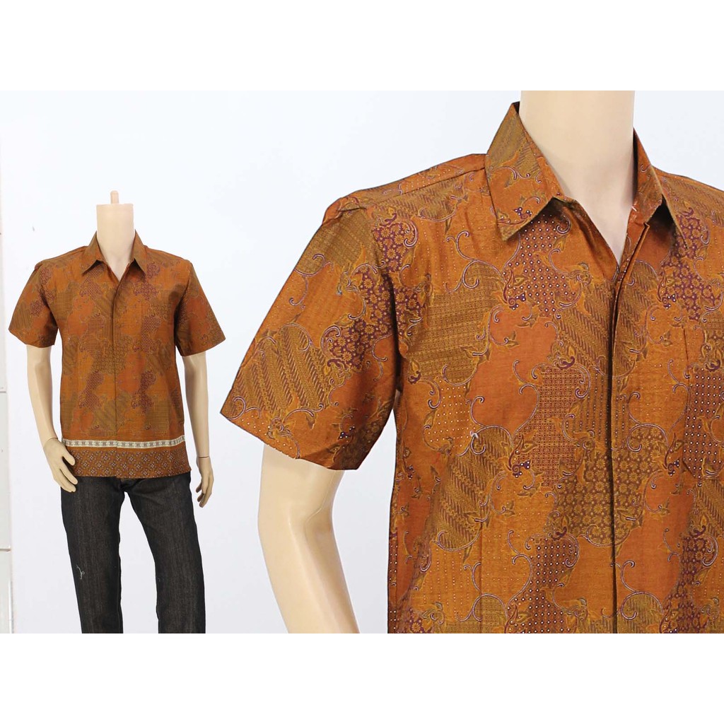 Hem batik pria grosir hem batik murah