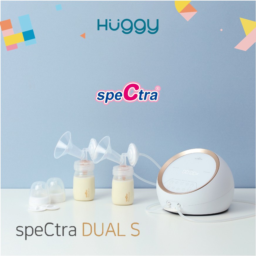 Spectra Dual S Breast Pump Electric Pompa Asi Elektrik Double Pump Dua Corong