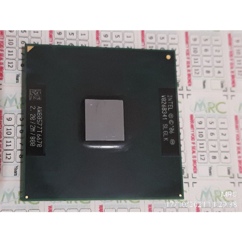 Processor Core 2 Duo T6670 - SLGLK (2nd) LAPTOP