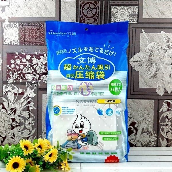 

Ready Vacuum Bag Isi 8 + Free Pompa (3+3+2) Murah