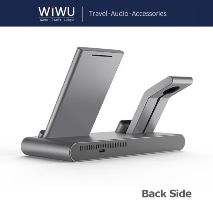 WIWU MF500 POWER AIR - 3 in 1 Smart Wireless Charger (18W MAX)