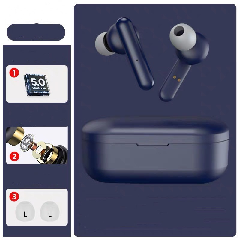 【33LV.ID】New headset realme wireless tws bubs in-ear 3d stereo t10 proud be young