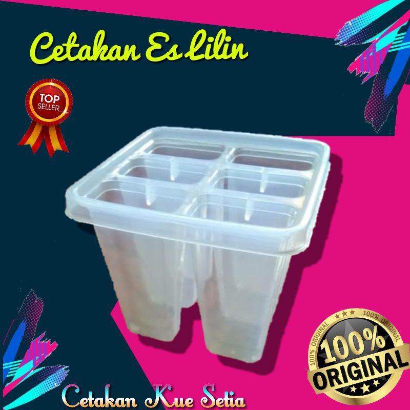 Cetakan Es Lilin / Cetakan Es Krim Stik / Cetakan Es Loli