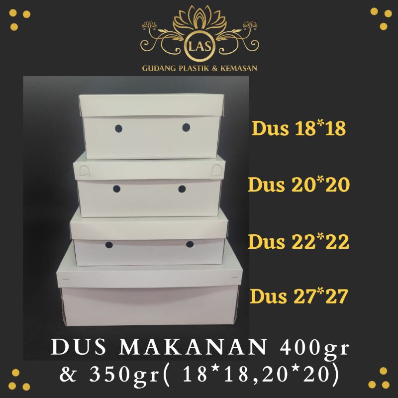 

Dus Makanan / Dus 18x18 / Dus 20x20