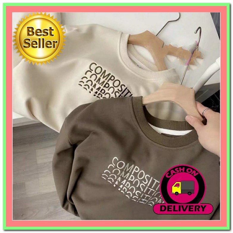 Sweater Wanita Terbaru Premium Sweater Happy Bake Someone Oversize Switer Wanita Kekinian Switter Pe