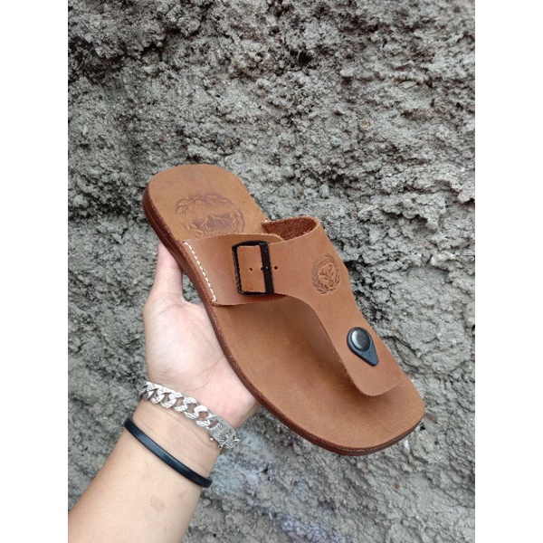 sandal jepit sandal gesper sandal kokop sandal pria sandal kulit asli