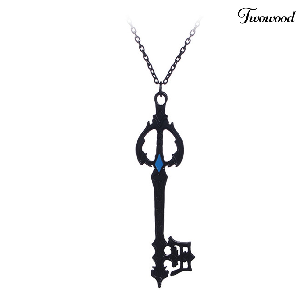 Kalung Dengan Liontin Anime Kingdom Hearts Oblivion Keyblade Untuk Pria Dan Wanita