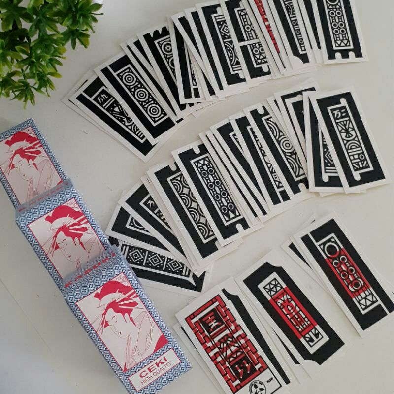 Jual kartu mainan kartu ceki/kartu remi amanda 888/domino jitak ACBC