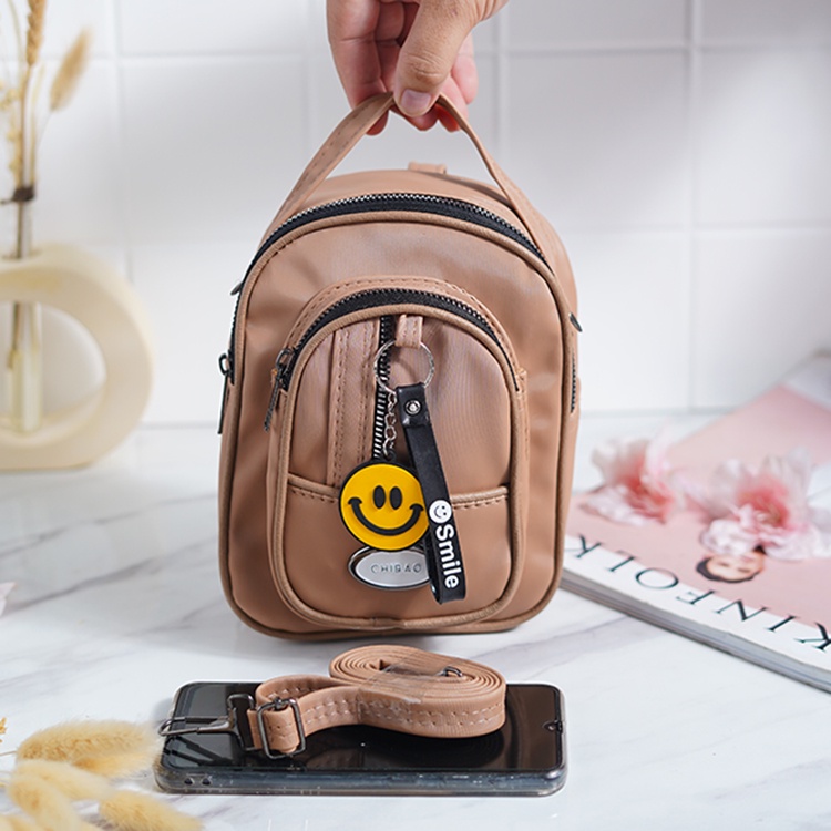 Luna Aura Tas Ransel Mini Wanita Cocoli 3in1 Slingbag Terbaru Tas Multifungsi Tas ootd Tas Slempang Wanita Kekinian Tas ootd