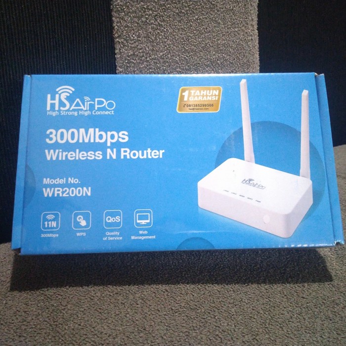 HSAirpo WR200N 300Mbps Wireless N Router