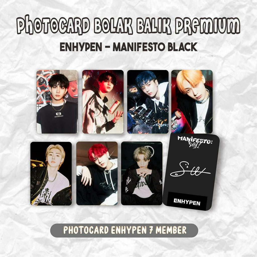 ENHYPEN paket hemat dan photocard premium SET