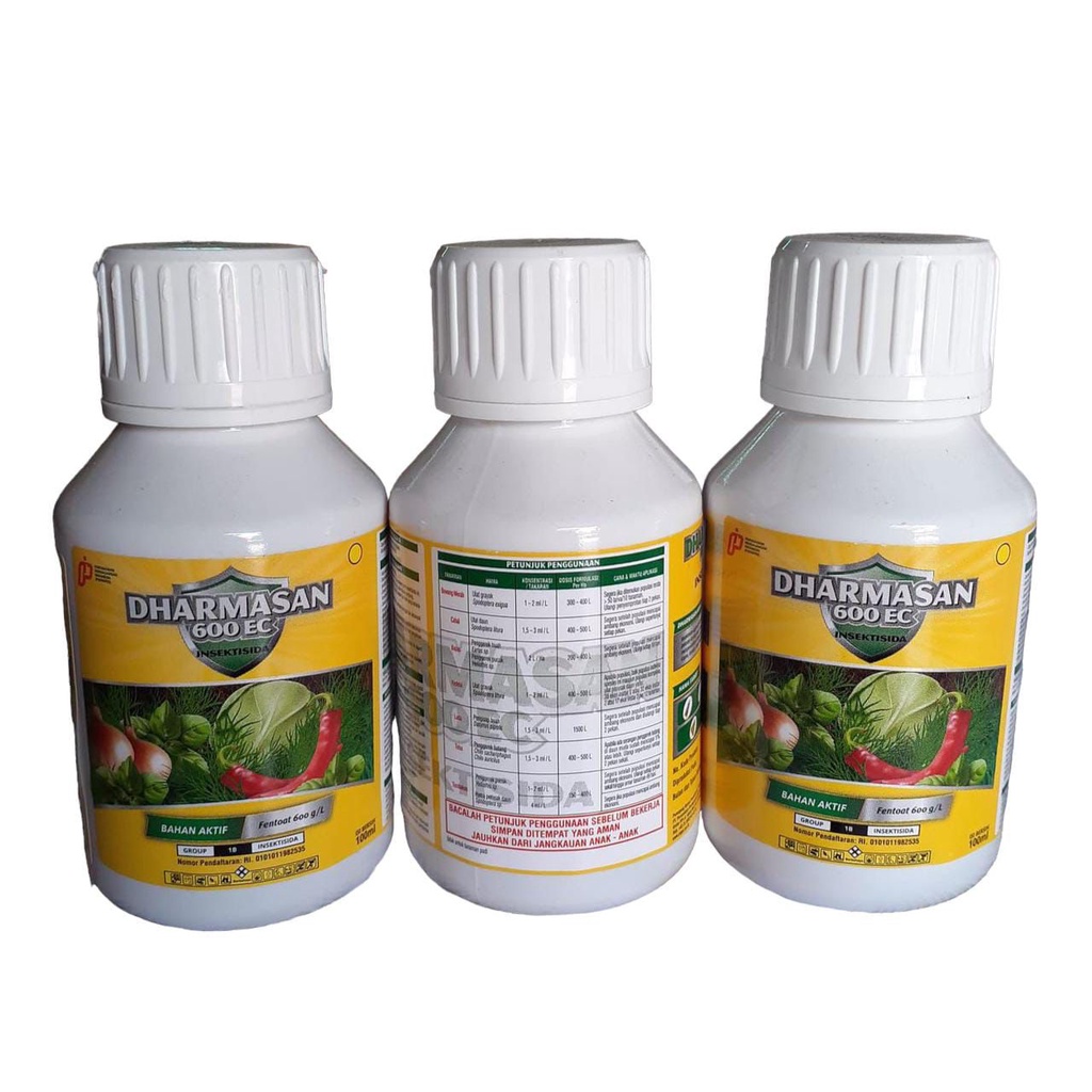 Dharmasan Darmasan darmashan 600EC 100ml 100% Original Obat Hama Ulat dan Tikus Sawah