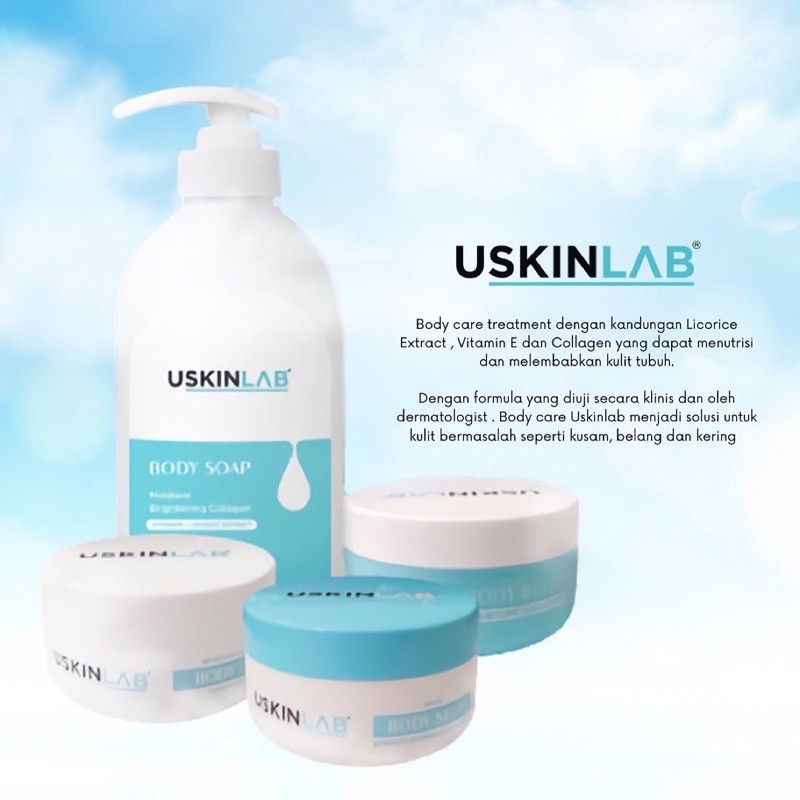 USKIN LAB PAKET BODY WHITENING