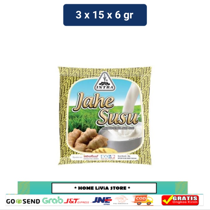 

Intra Powder Drink Jahe Susu Twinpack 15 x 6 gr