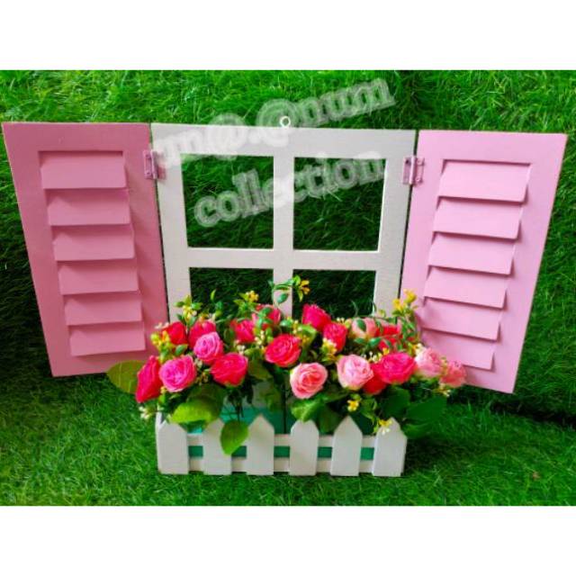 Bunga jendela  shabby  chic  Shopee Indonesia