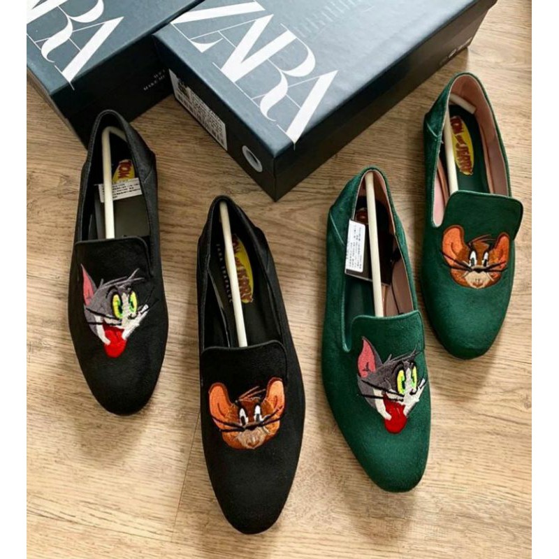 Zara Tom and jerry Flat shoes
