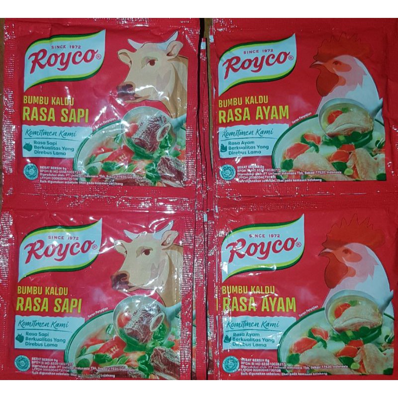 

royco kaldu ayam/sapi 9 gr