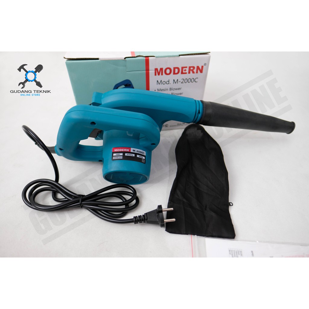 Mesin Hand Blower MODERN X MAILTANK M2000C SH15 / Mesin Blower Tangan Listrik Angin Udara M-2000C SH-15 / Electric Elektrik Hand Blower