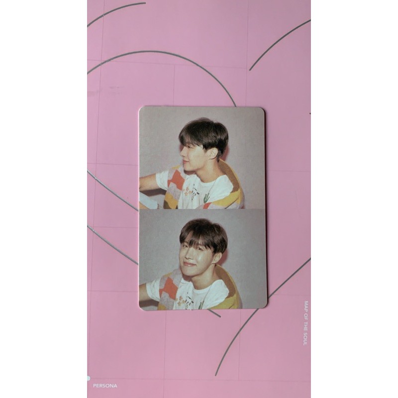 persona ver 1 photocard jhope dan photofilm