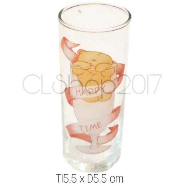 COW DRINKING GLASS 13 x R 7,5 cm