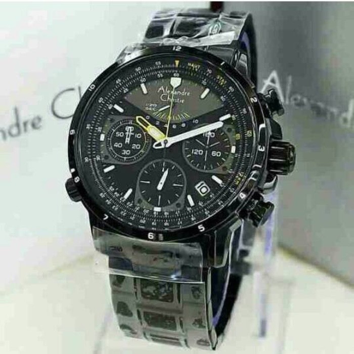 BEST SELLER ALEXANDRE CHIRSTIE AC 6394 PRIA FULL BLACK ORIGINAL - PLW243823517