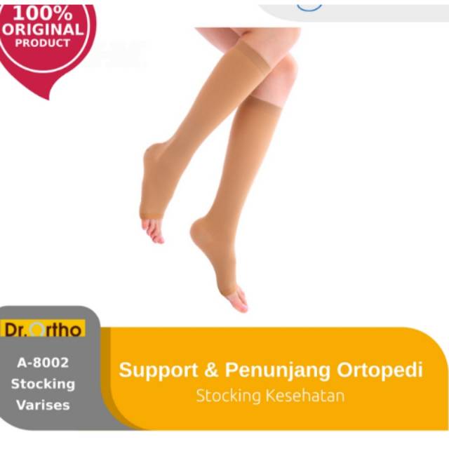 STOCKING VARISES DR.ORTHO A-8002 OPEN TOE