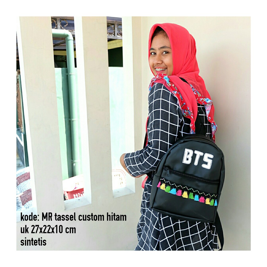 Mini Ransel Custom Nama (MR Custom) ( COD BAYAR DITEMPAT )