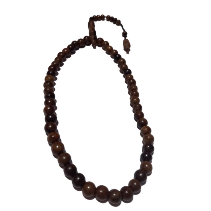 tasbih gaharu asli grade A  isi 50 butir 8mm