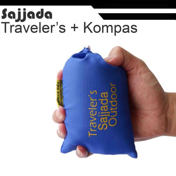 Nay Kompas / Sajadah Kompas - Sajadah Outdoor - Sajadah Dengan Arah Kiblat - Sajada