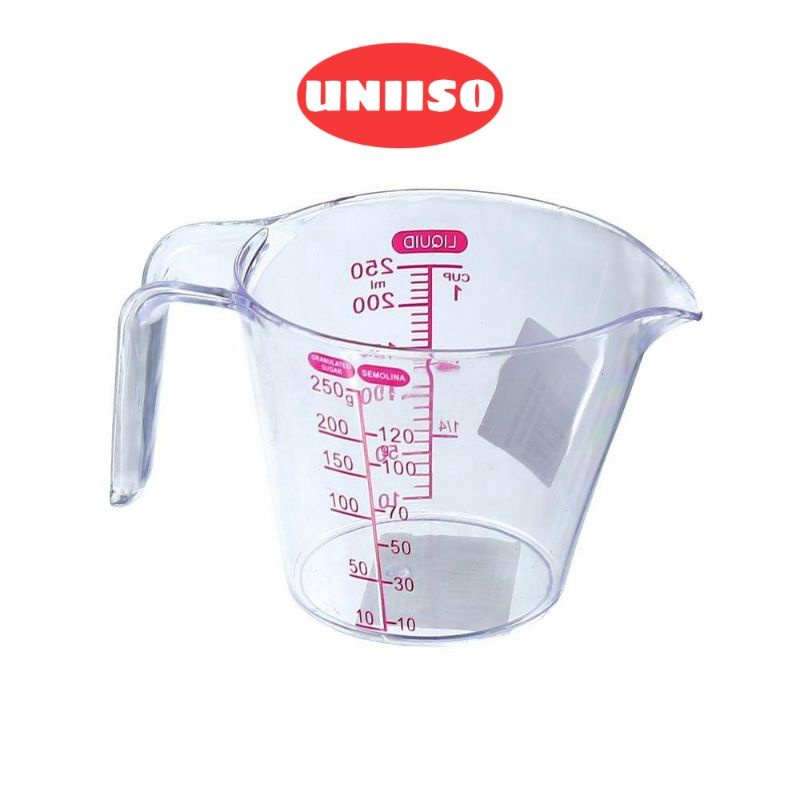 Measuring cup /gelas ukur plastik 1000 ml & 250 ml