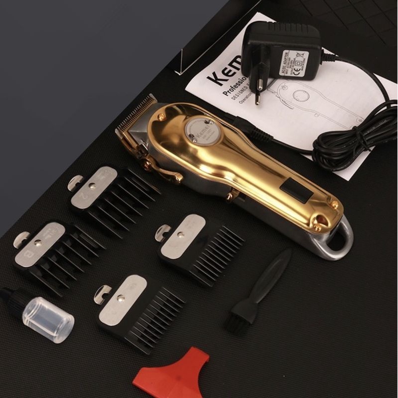Kemei 1986 km 1986 gold original clipper alat potong rambut