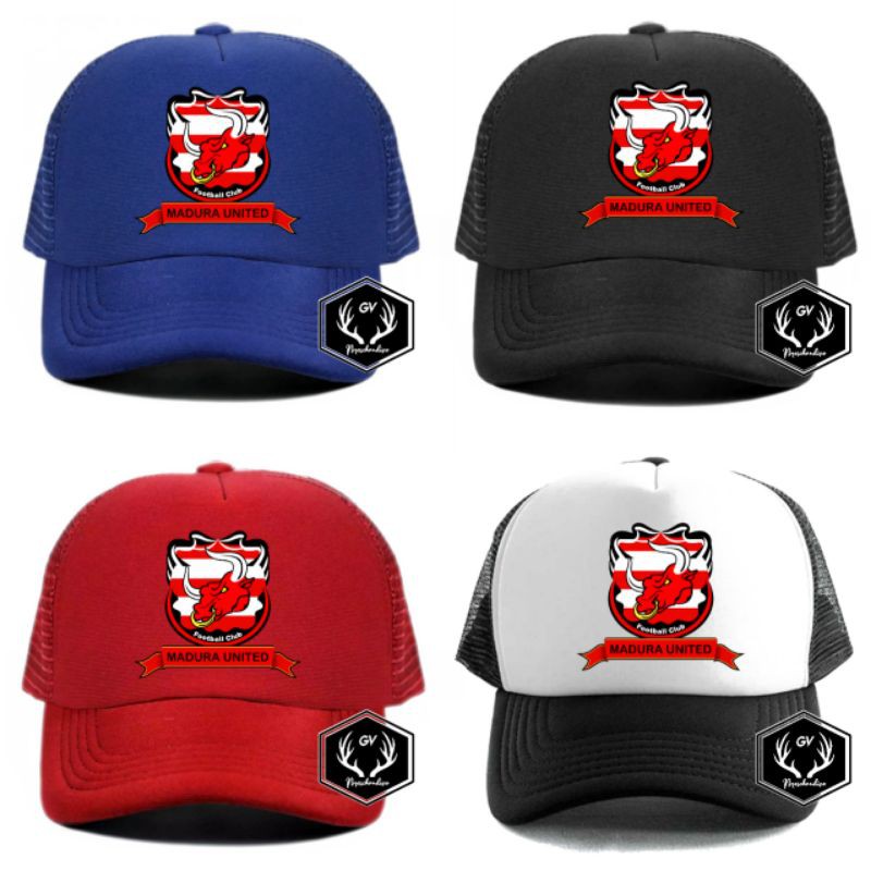 Topi Madura United - Topi Trucker Madura United