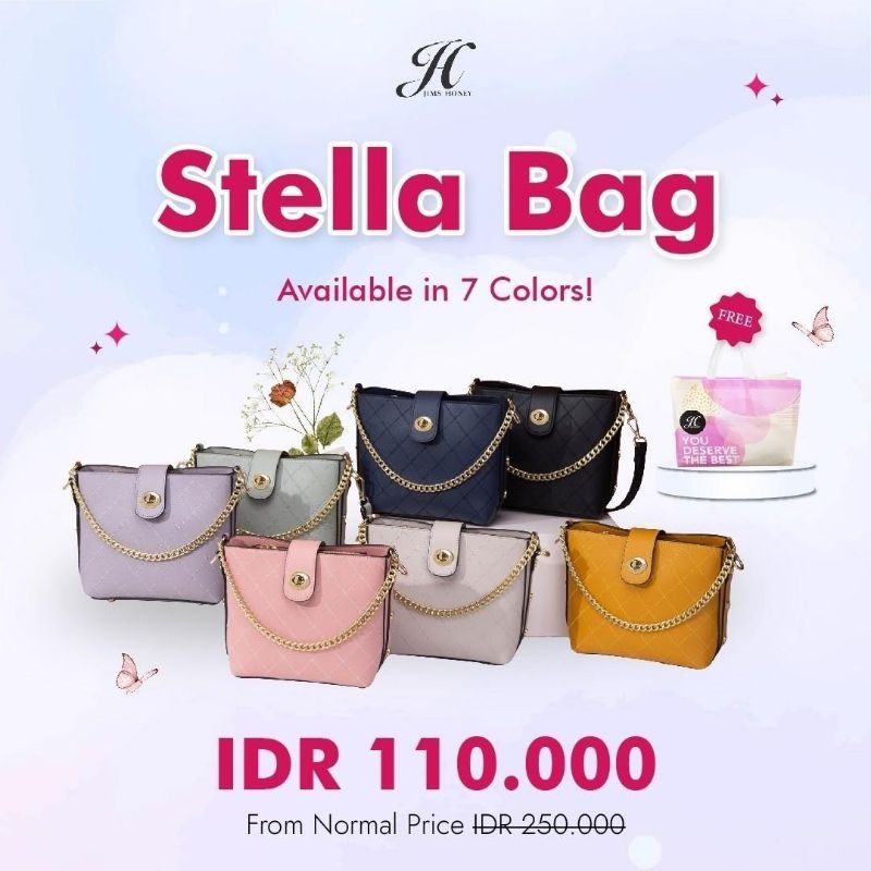 Stella Bag Jims Honey Tas Selempang Wanita