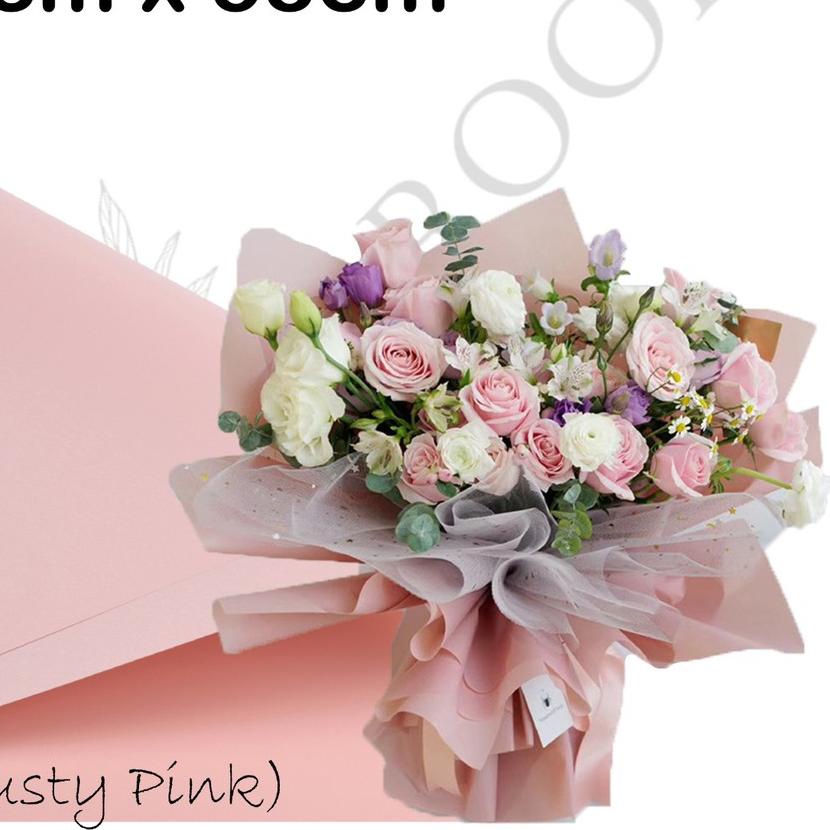 

20 Lembar KL Korean Wrapping - Cellophane - barang Florist