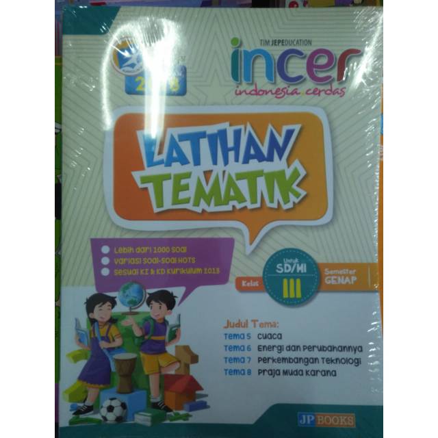 Buku Latihan Soal Tematik Sd Kelas 3 Semester Genap Incer Revisi